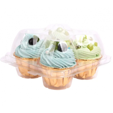 Cupcake Box plastique 4...