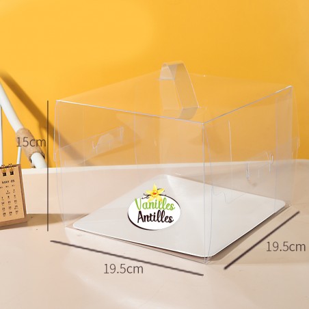 19.5x19.5x15cm lot de 10 - Bento cake seul