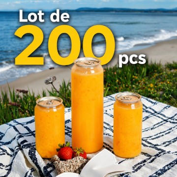 Emballages canettes 50cl +...